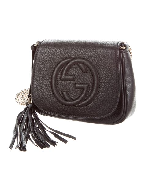 cross body gucci bag|authentic gucci soho crossbody bag.